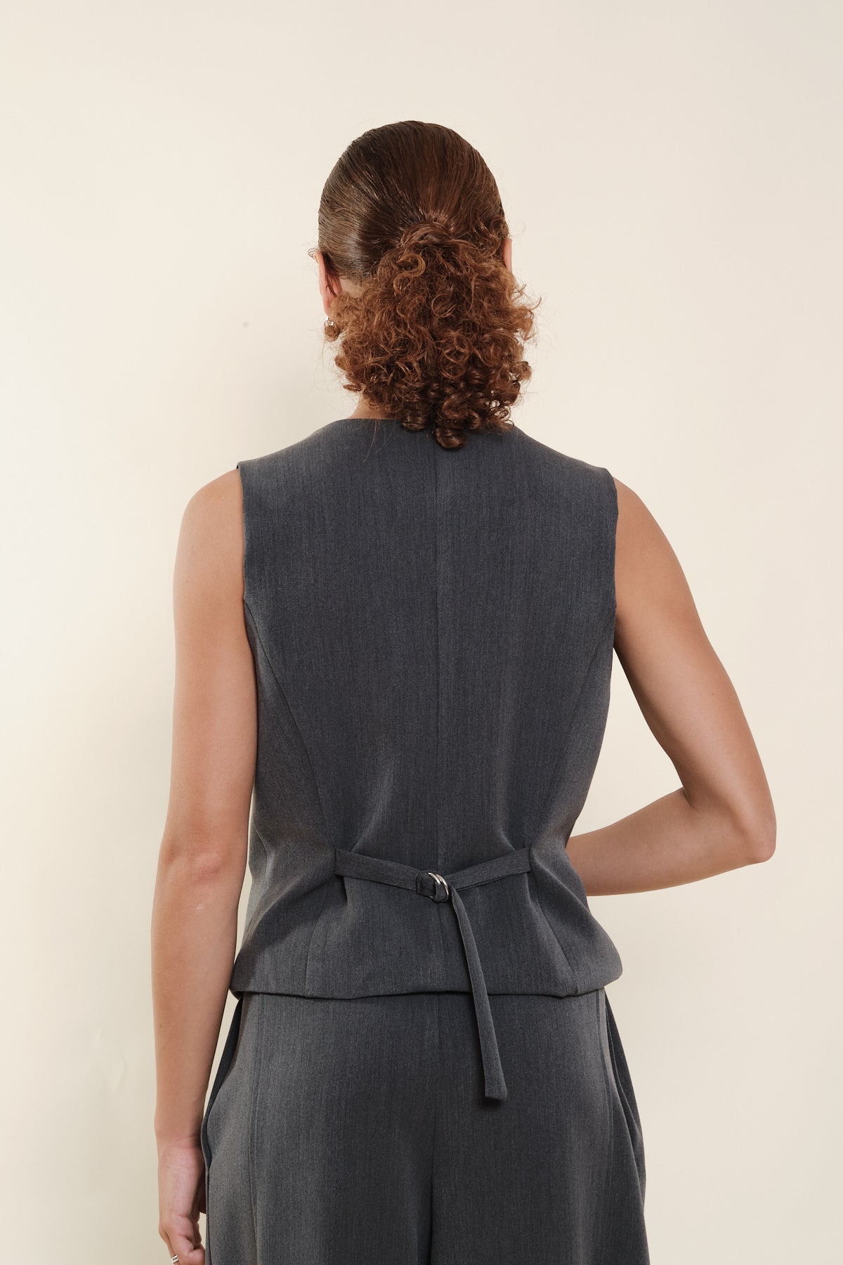 Naoko Grey Vest