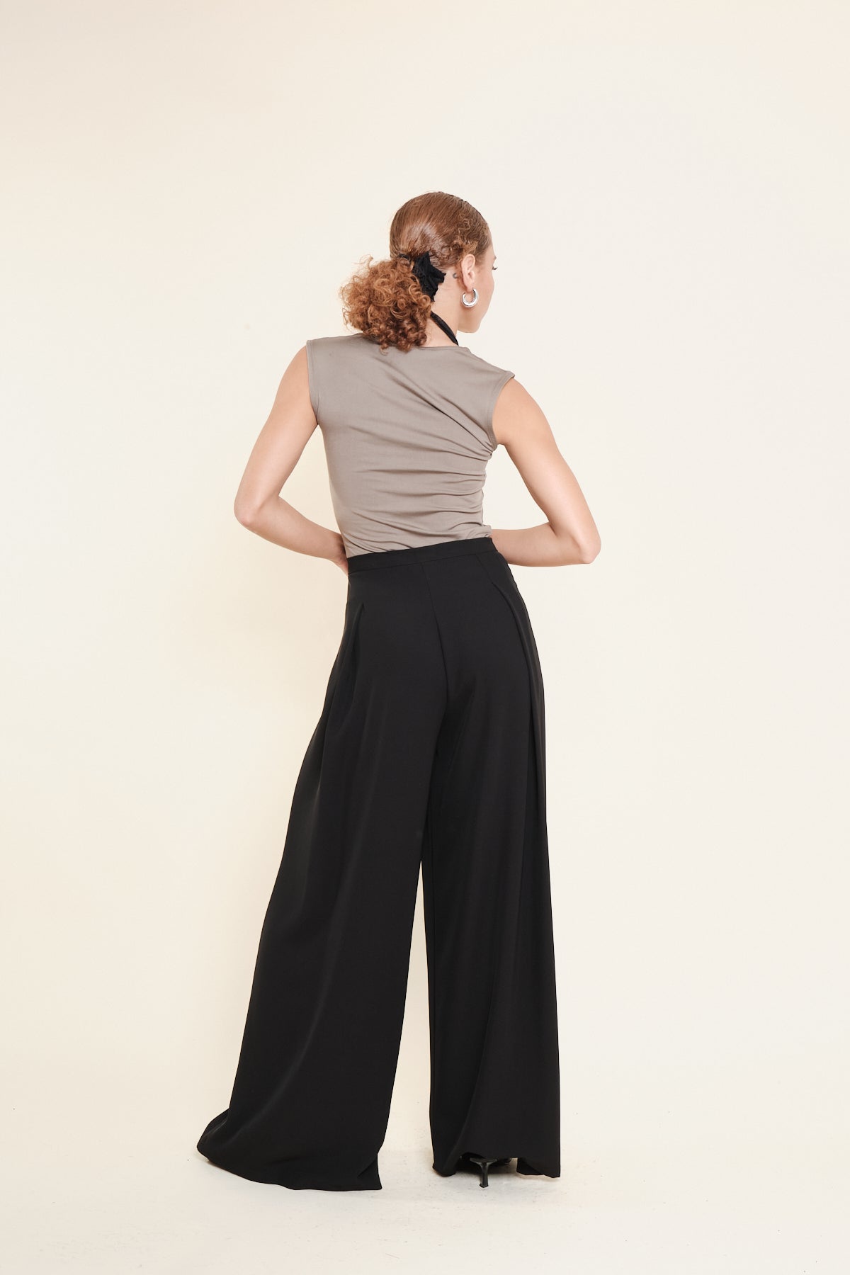 Pantalón Jarod Palazzo Negro