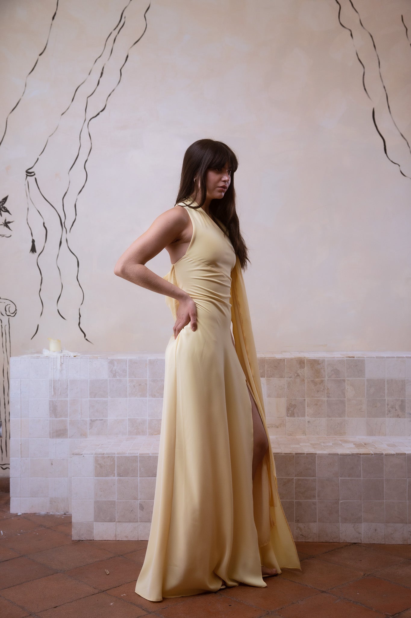 Vestido Inés Vanilla