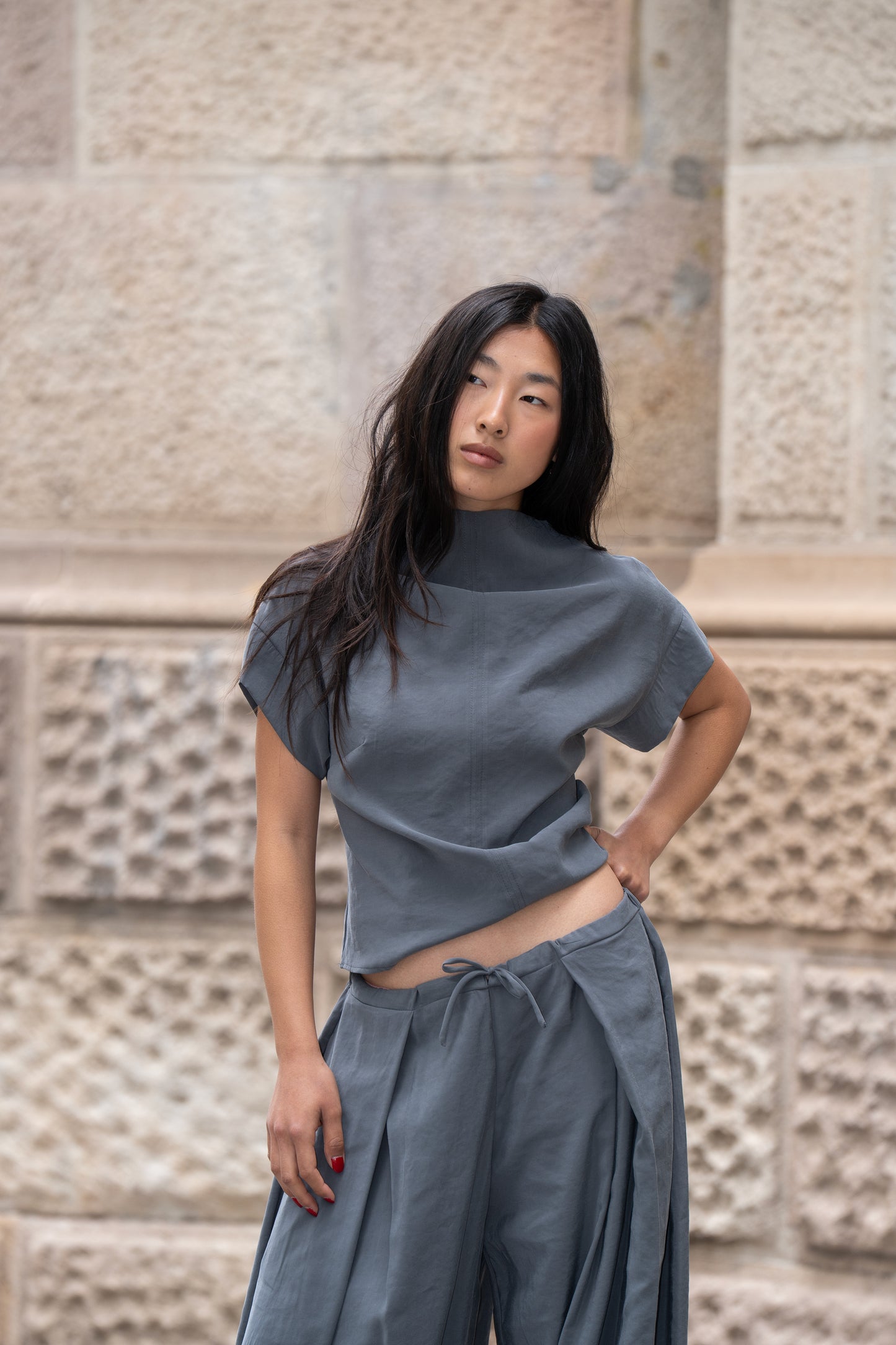 Rai Gray Dress