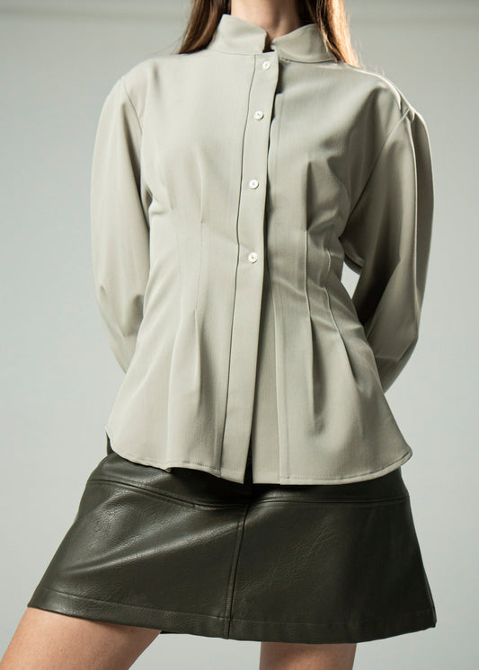 Camisa Mao Tailor Grey