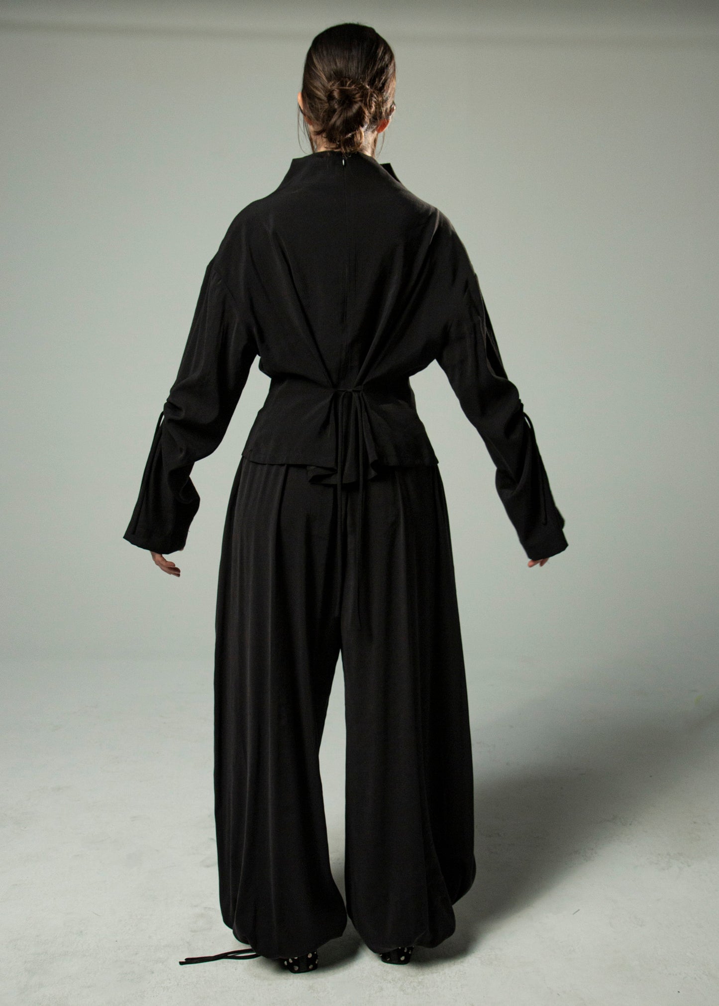 Top Gaku Negro 'Cupro Touch'