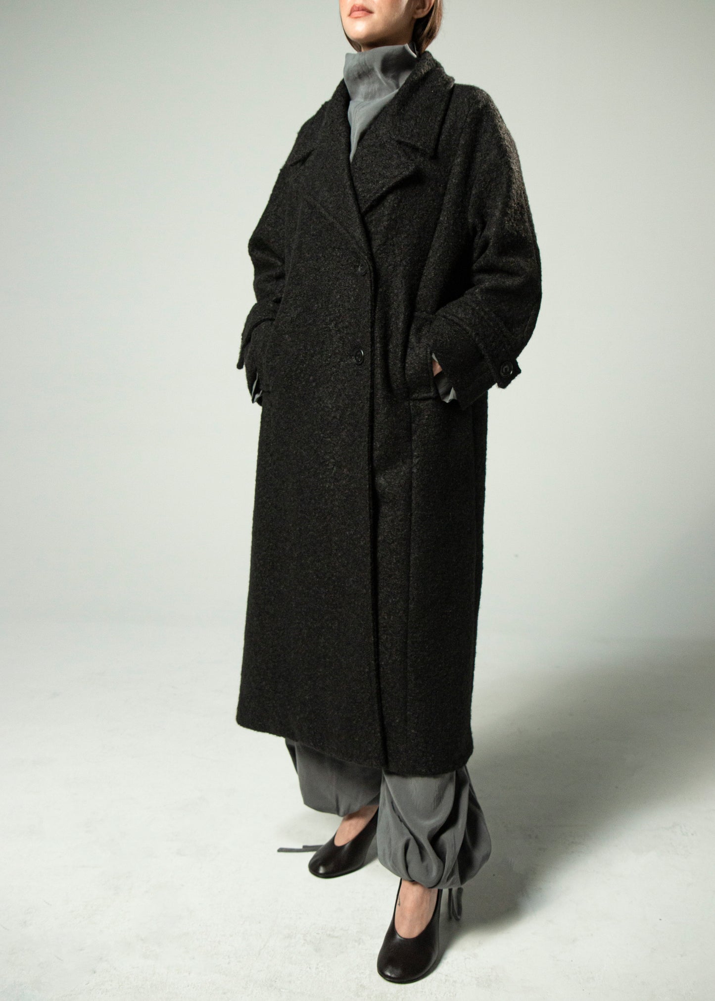 Maxi Abrigo Oliver Negro