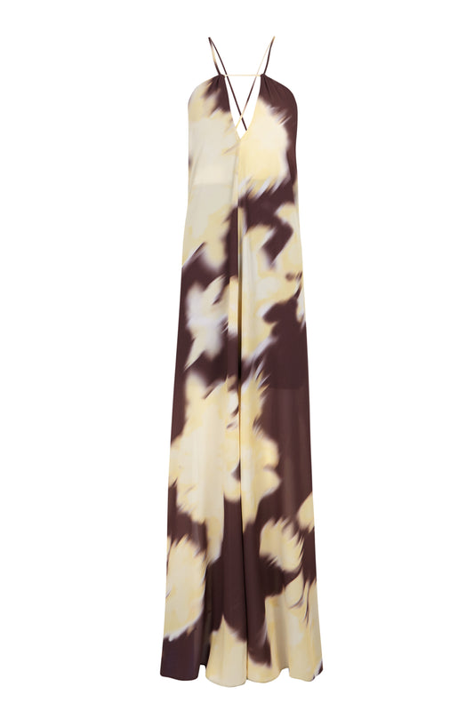 Maina Butter/Choco Dress