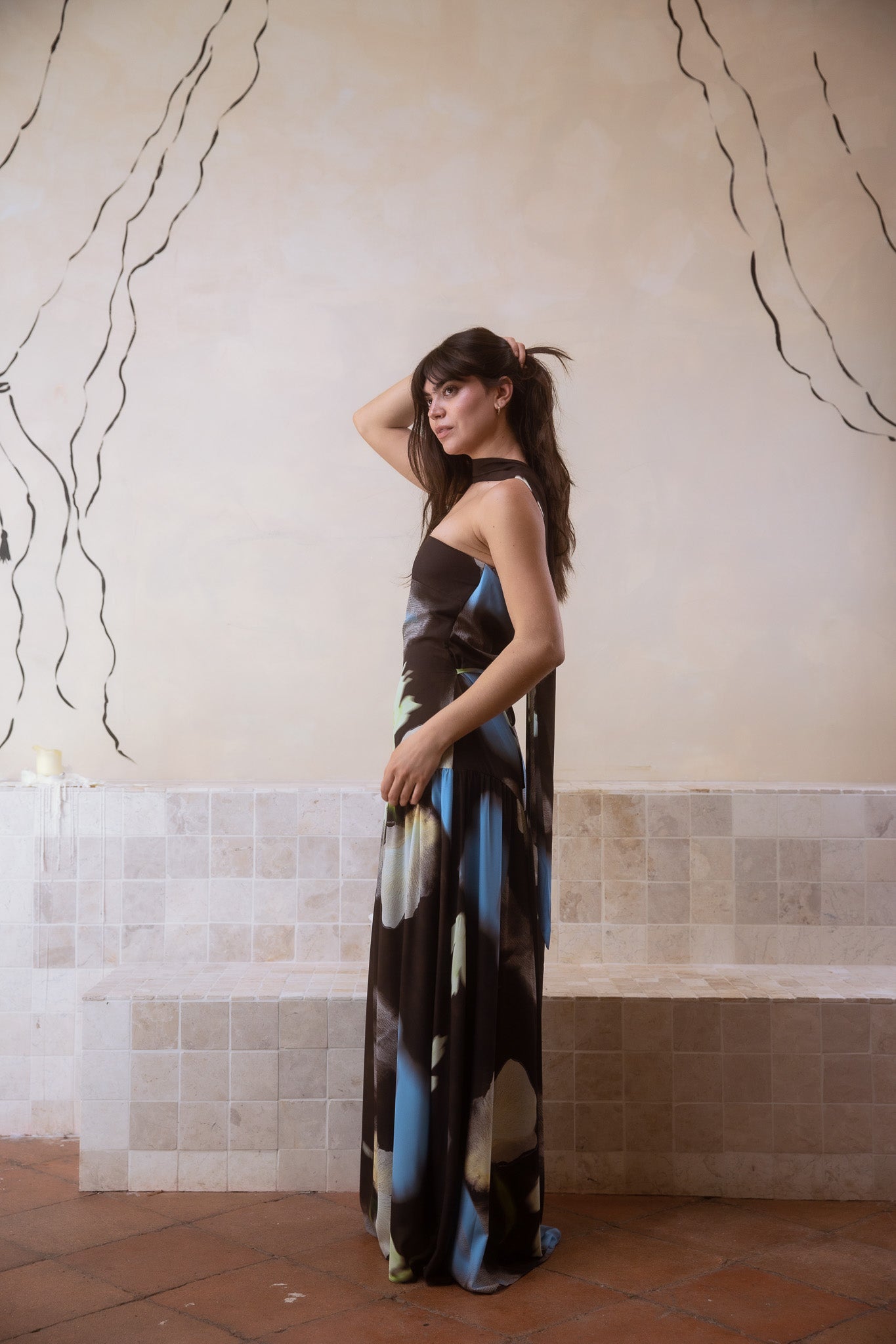 Vestido Tula Choco Bloom