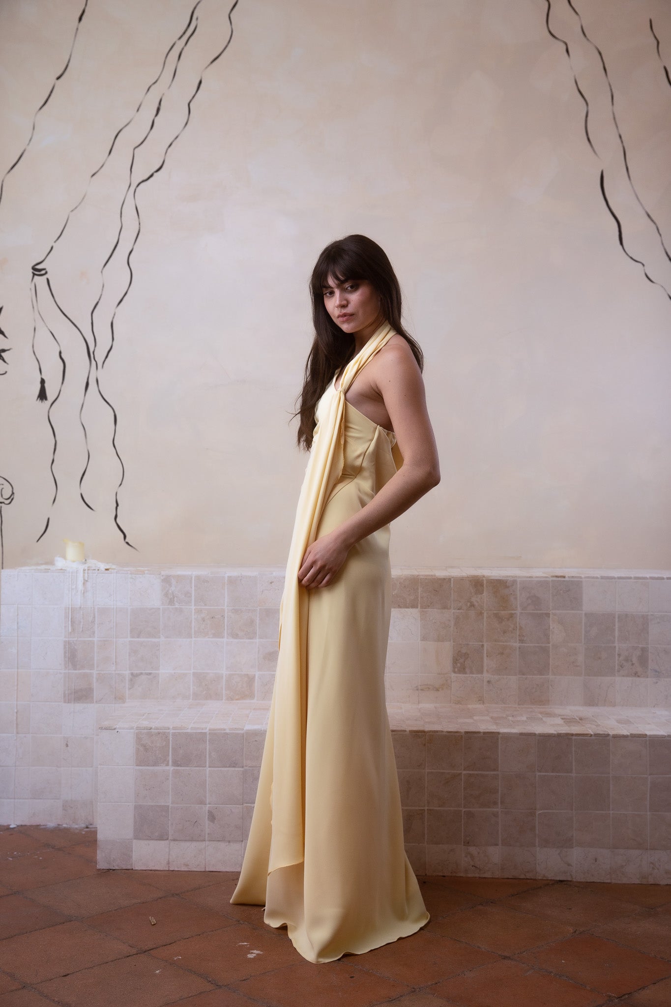 Vestido Inés Vanilla