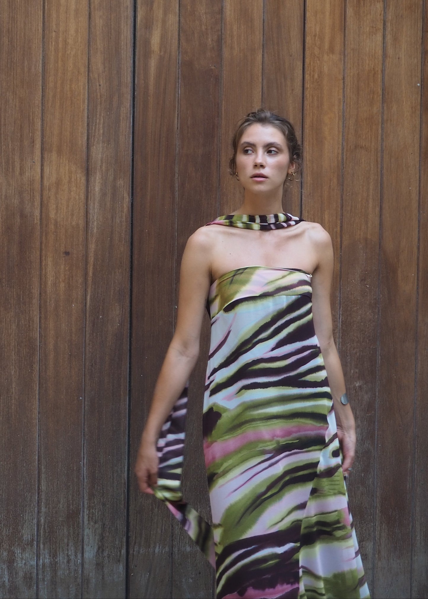 Tube Dress D1 Mustard