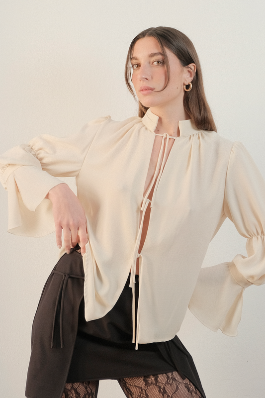 Blusa Ali Marfil
