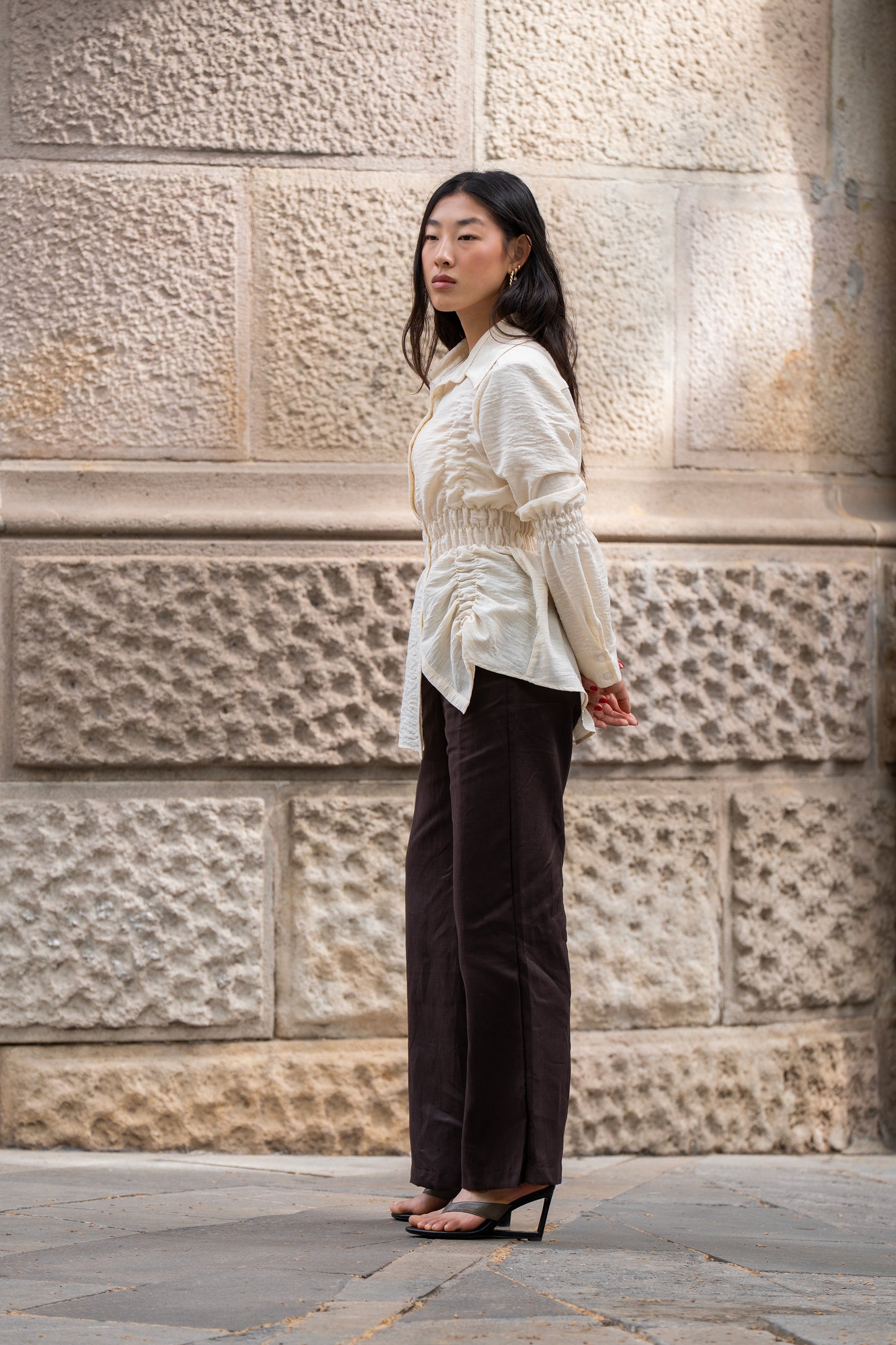 Camisa Brixton Crema