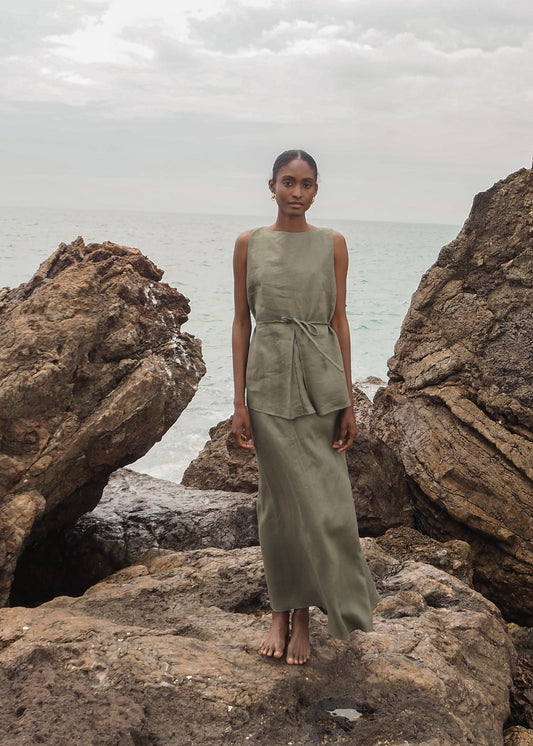 Falda Bura Khaki