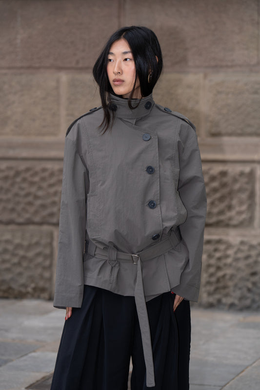 Trench Yoji Kakhi (Waterproof)