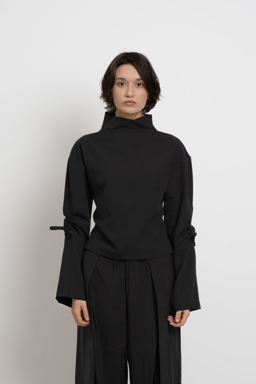 Top Gaku Negro 'Cupro Touch'
