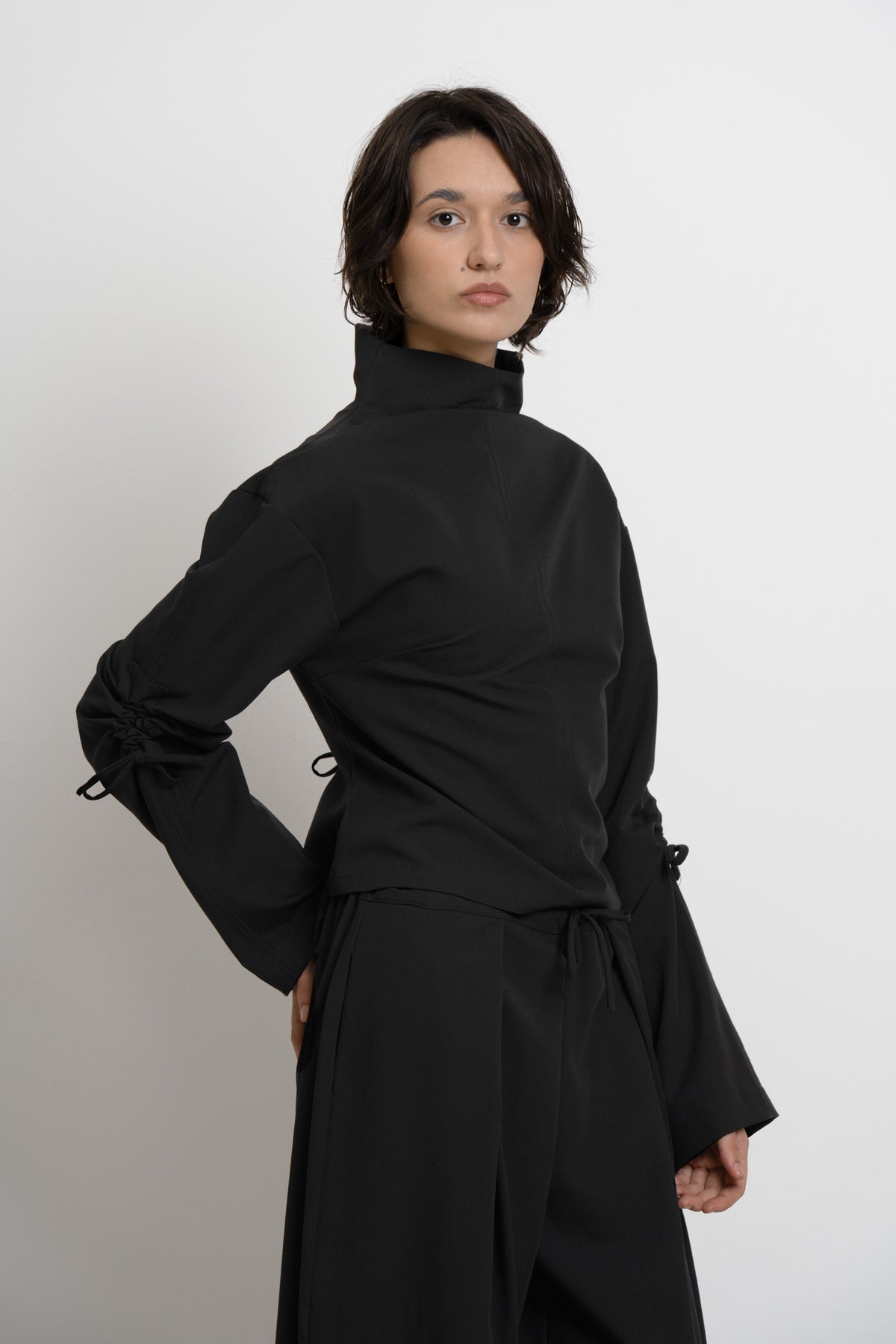 Top Gaku Negro 'Cupro Touch'