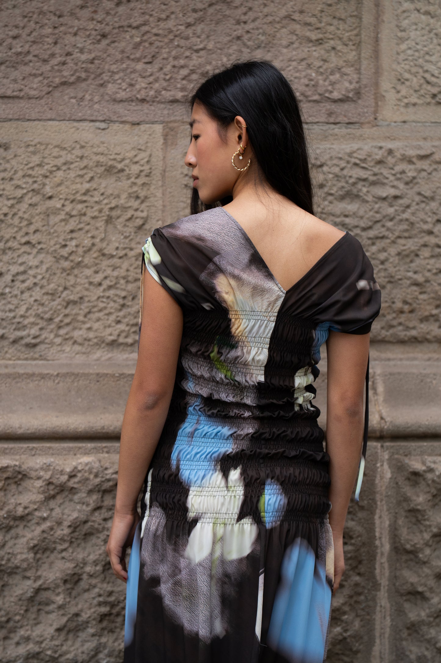 Rai Gray Dress