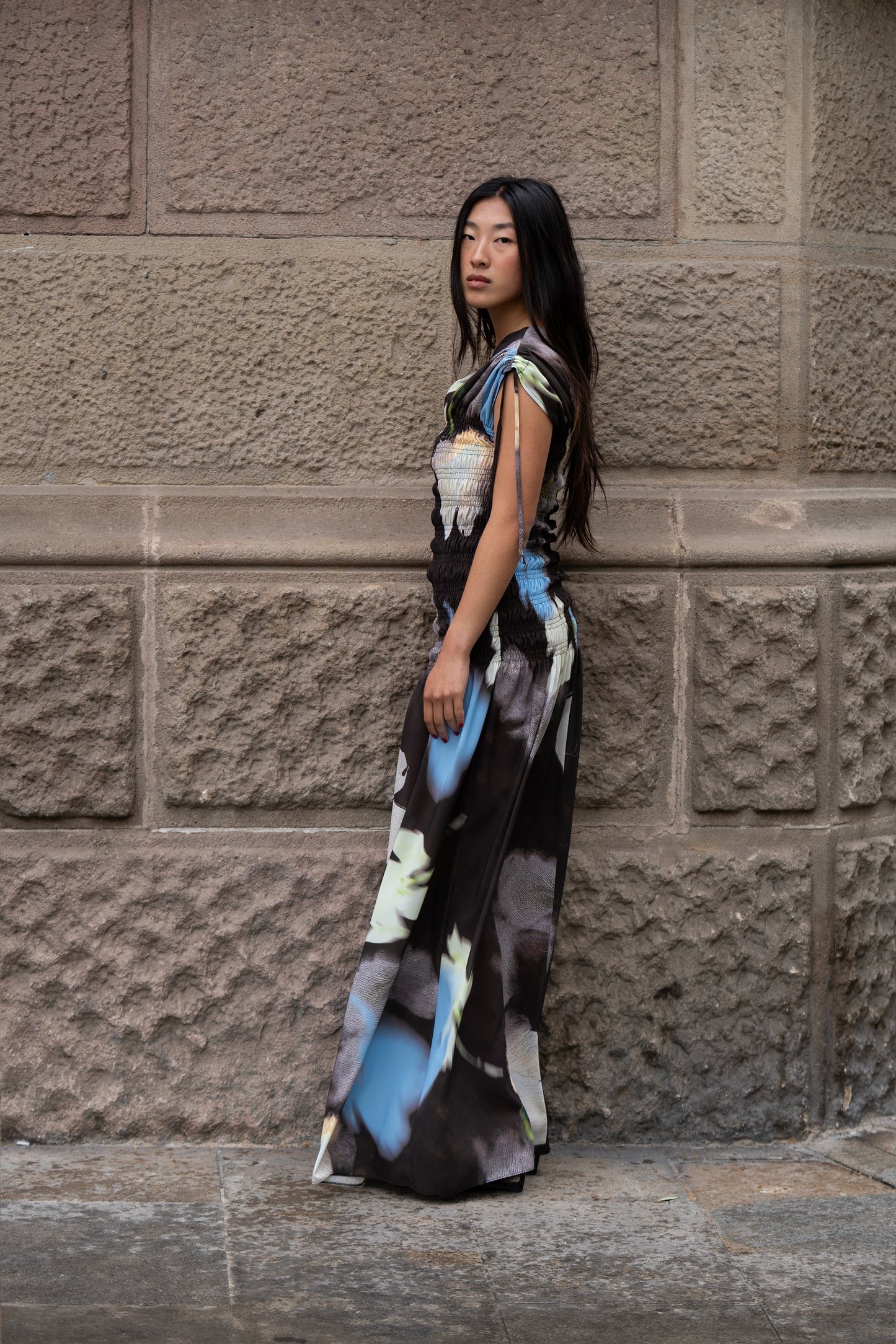 Rai Gray Dress