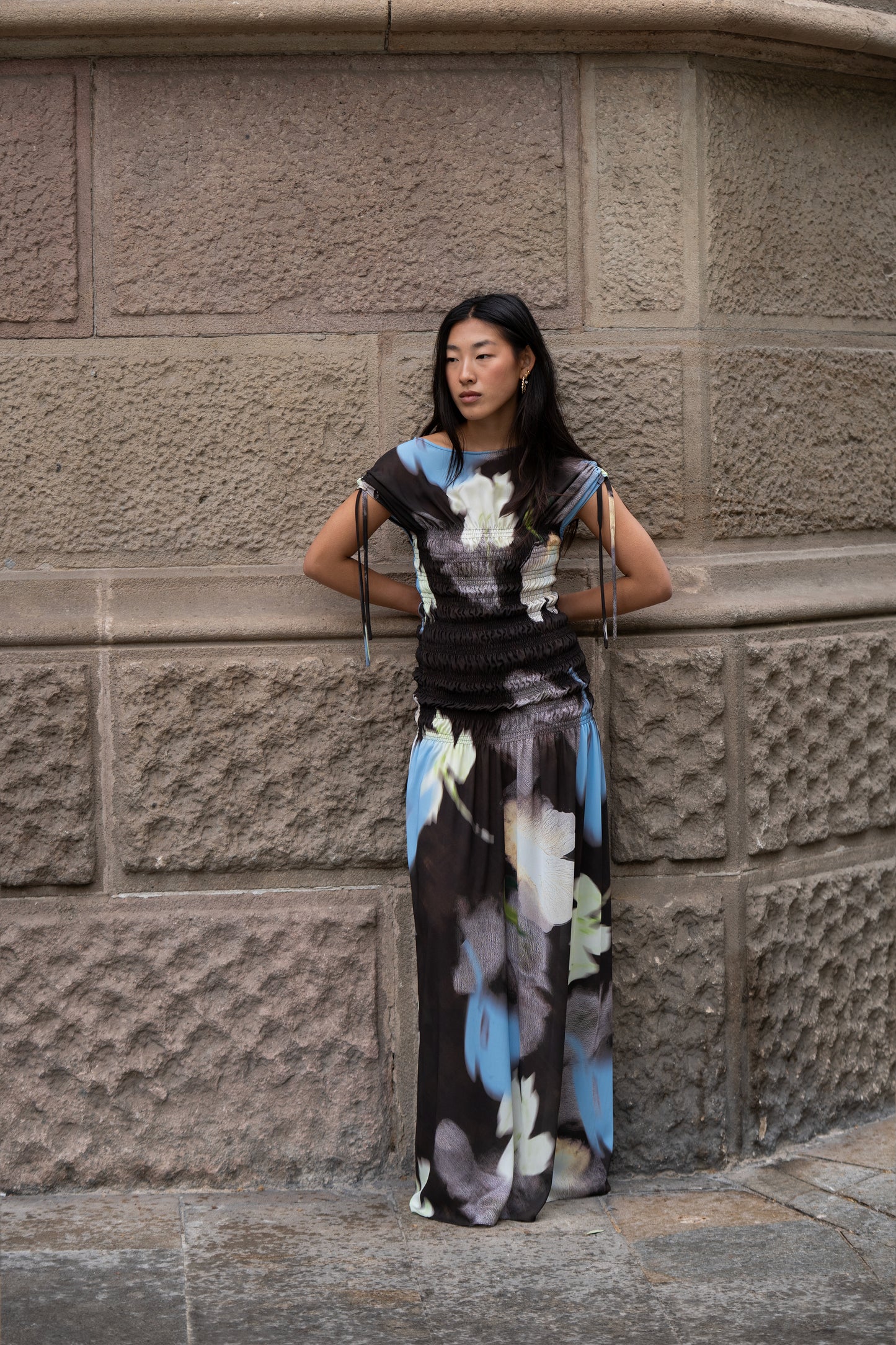 Rai Gray Dress