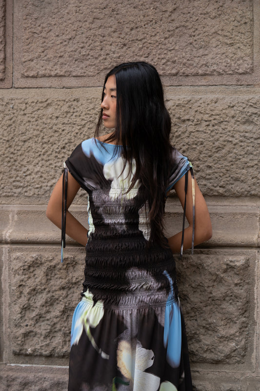 Vestido Ren Choco Bloom