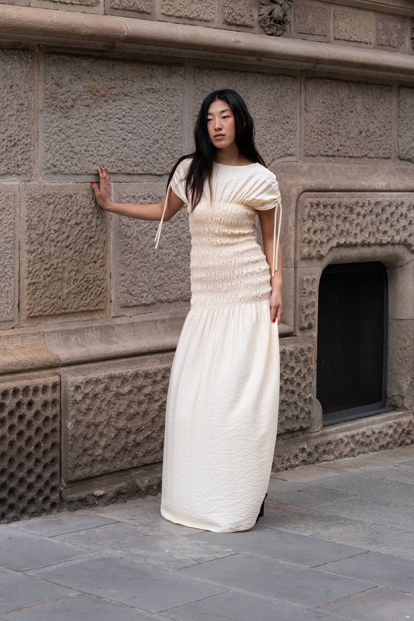 Vestido Ren Vainilla