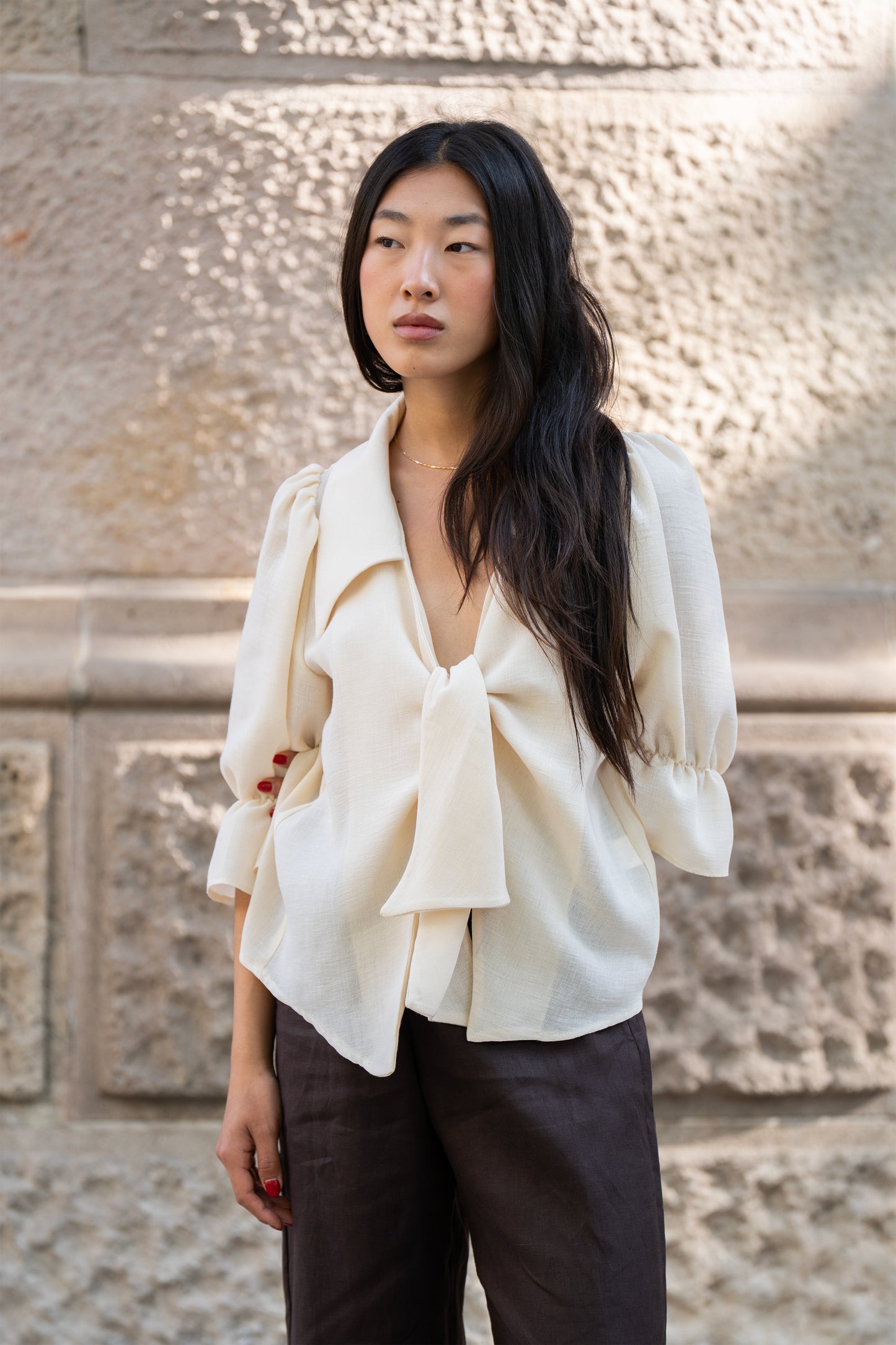 Blusa Tango Crema