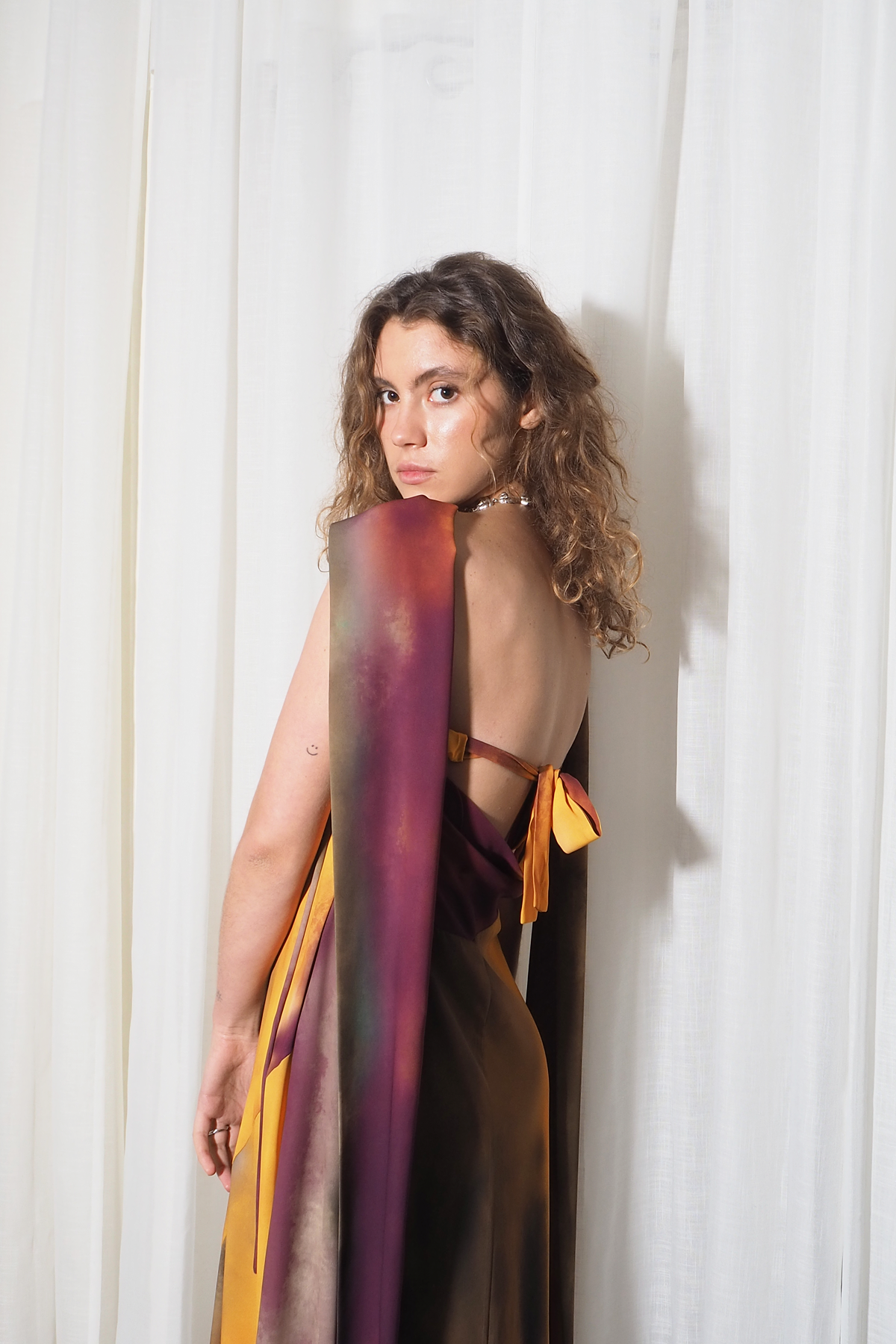Vestido Tube D1 Mostaza