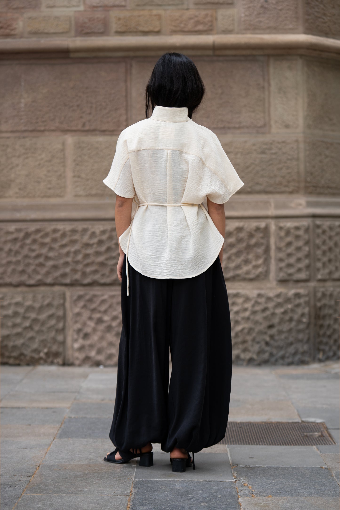 Camisa Yao Crema