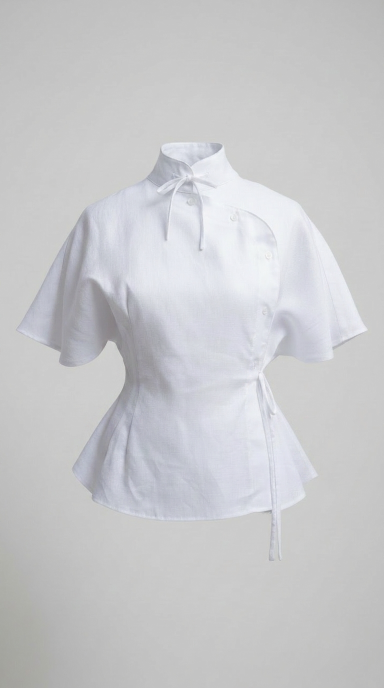 Camisa Yao Blanco (100% Lino)